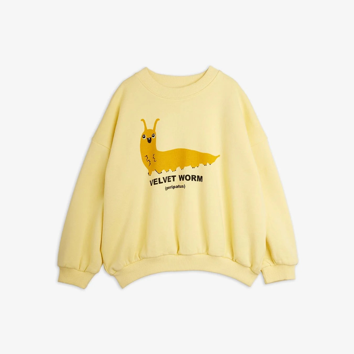 Sudadera velvet worm amarilla