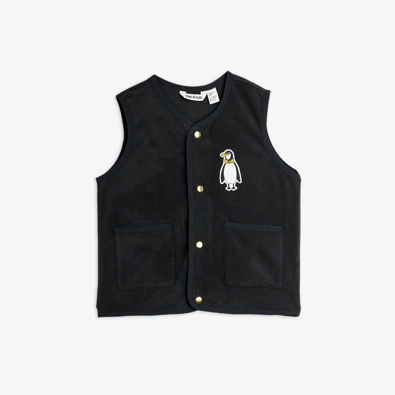 Chaleco Polar Penguin Negro