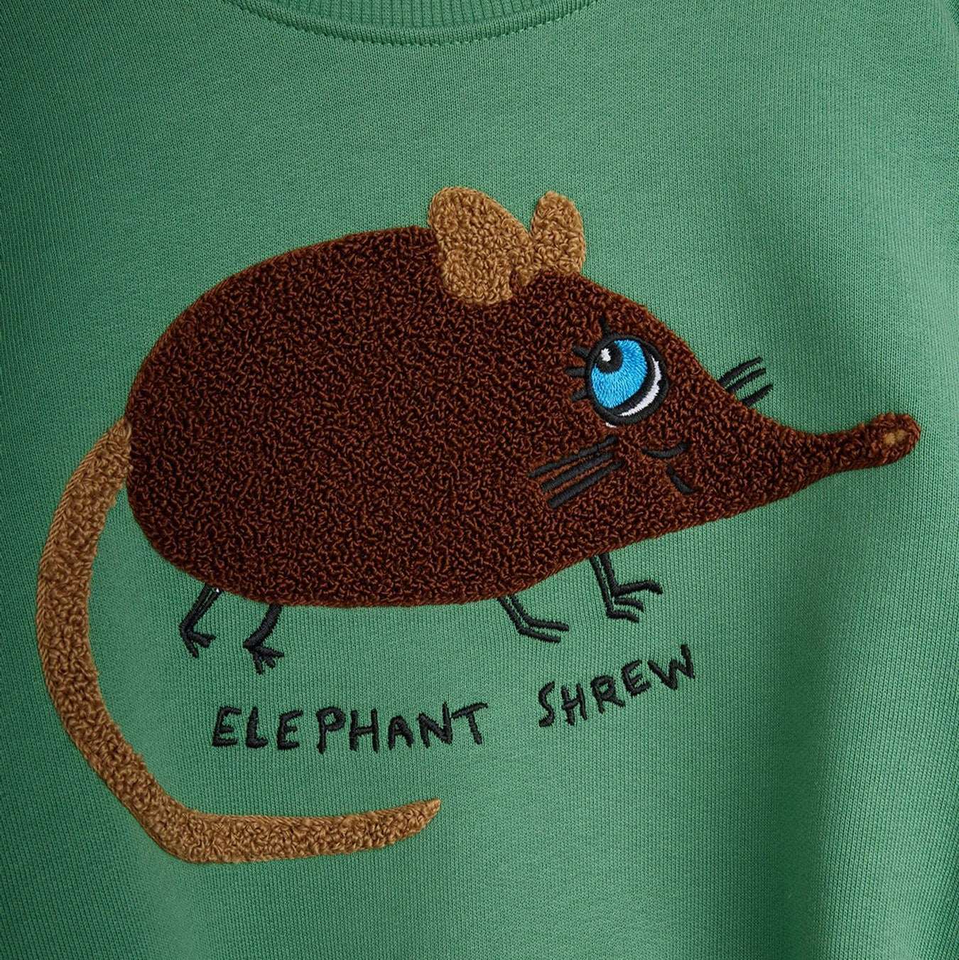 Sudadera Elephant Shrew verde
