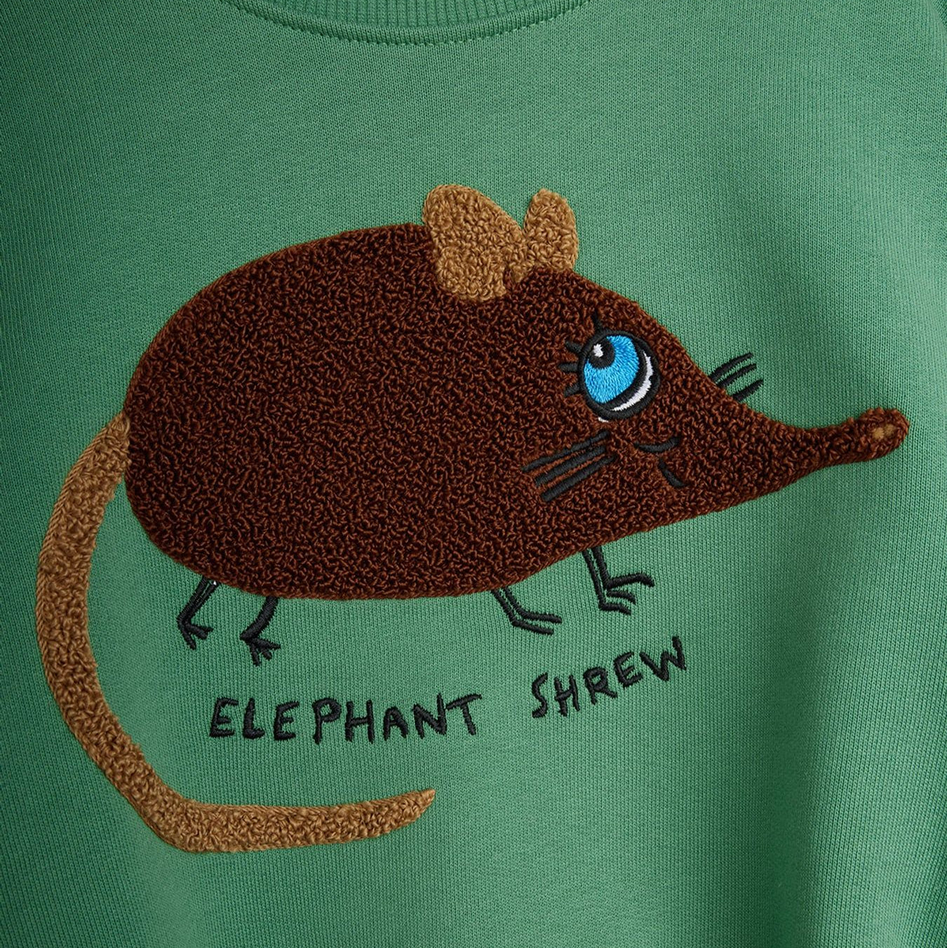 Sudadera Elephant Shrew verde