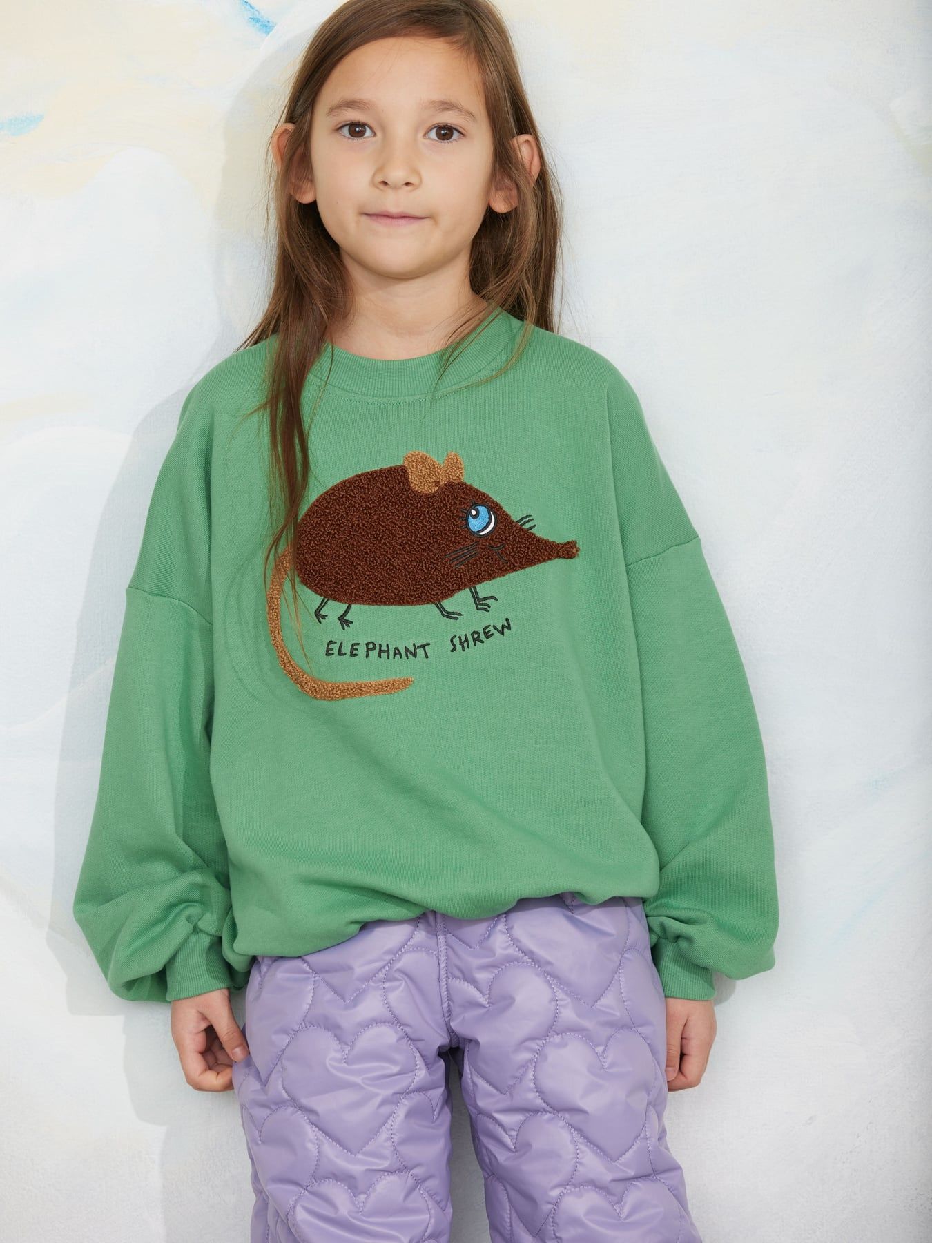 Sudadera Elephant Shrew verde