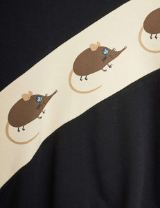 Sudadera Elephant Shrew Panel Negra