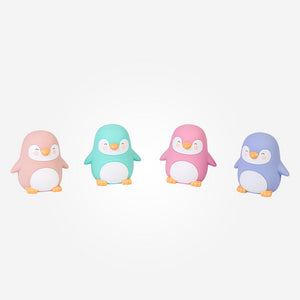 Juguetes de baño pingüinos