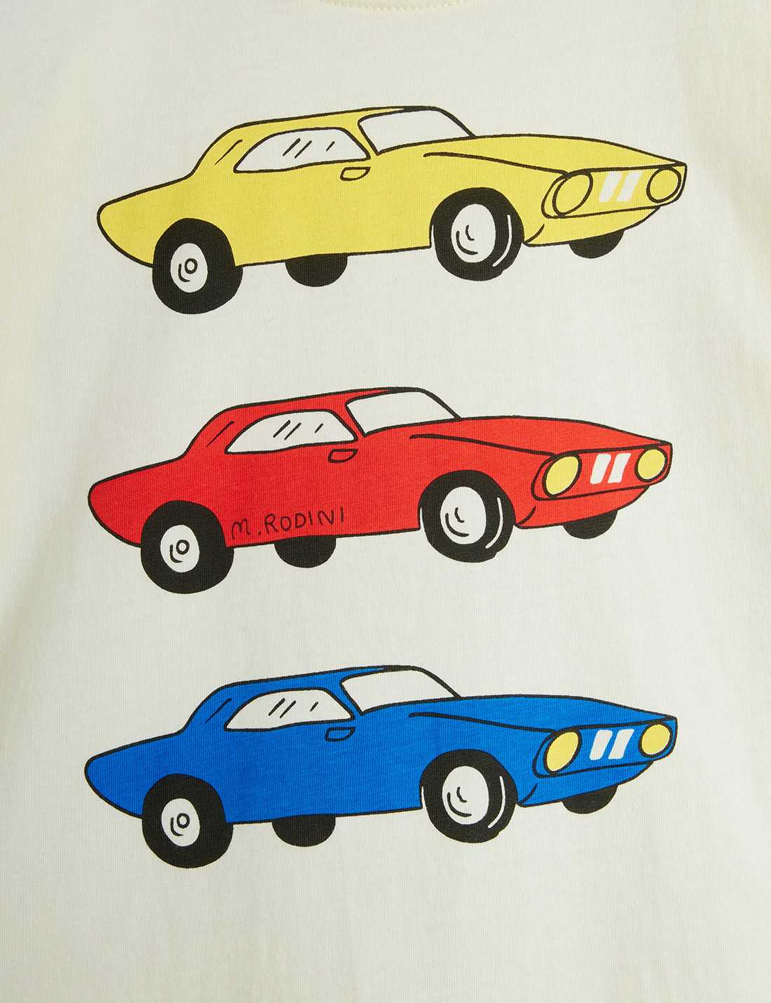 Camiseta coches de colores