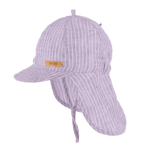 gorro explorador lino lila