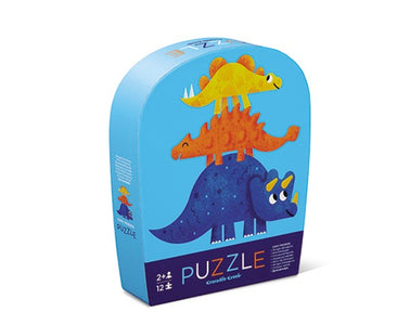 puzzle 12 piezas dino + 2 años