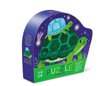 puzzle 12 piezas tortuga + 2 años