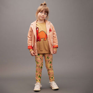 Sudadera Dino Aplique Beige