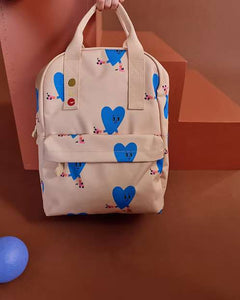 Mochila escolar corazón