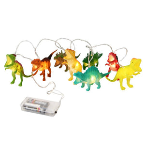 guirnalda luces LED dino