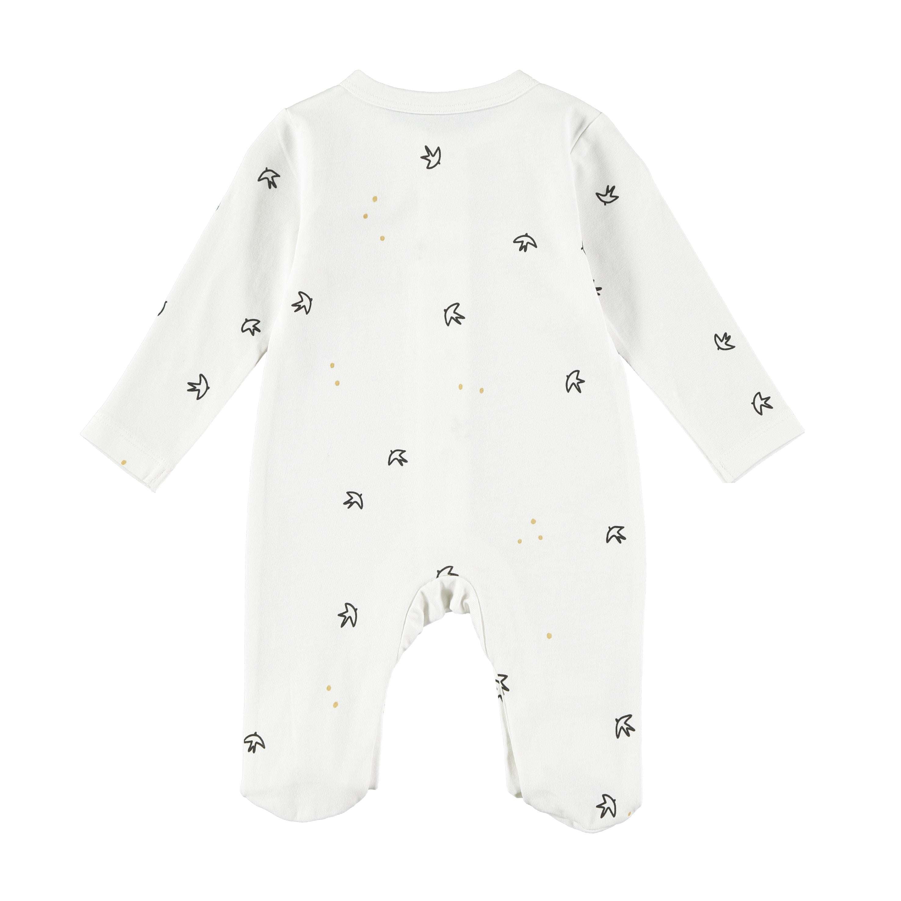 pijama con pies golondrina