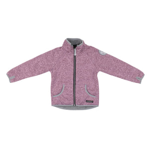 Chaqueta polar rosa