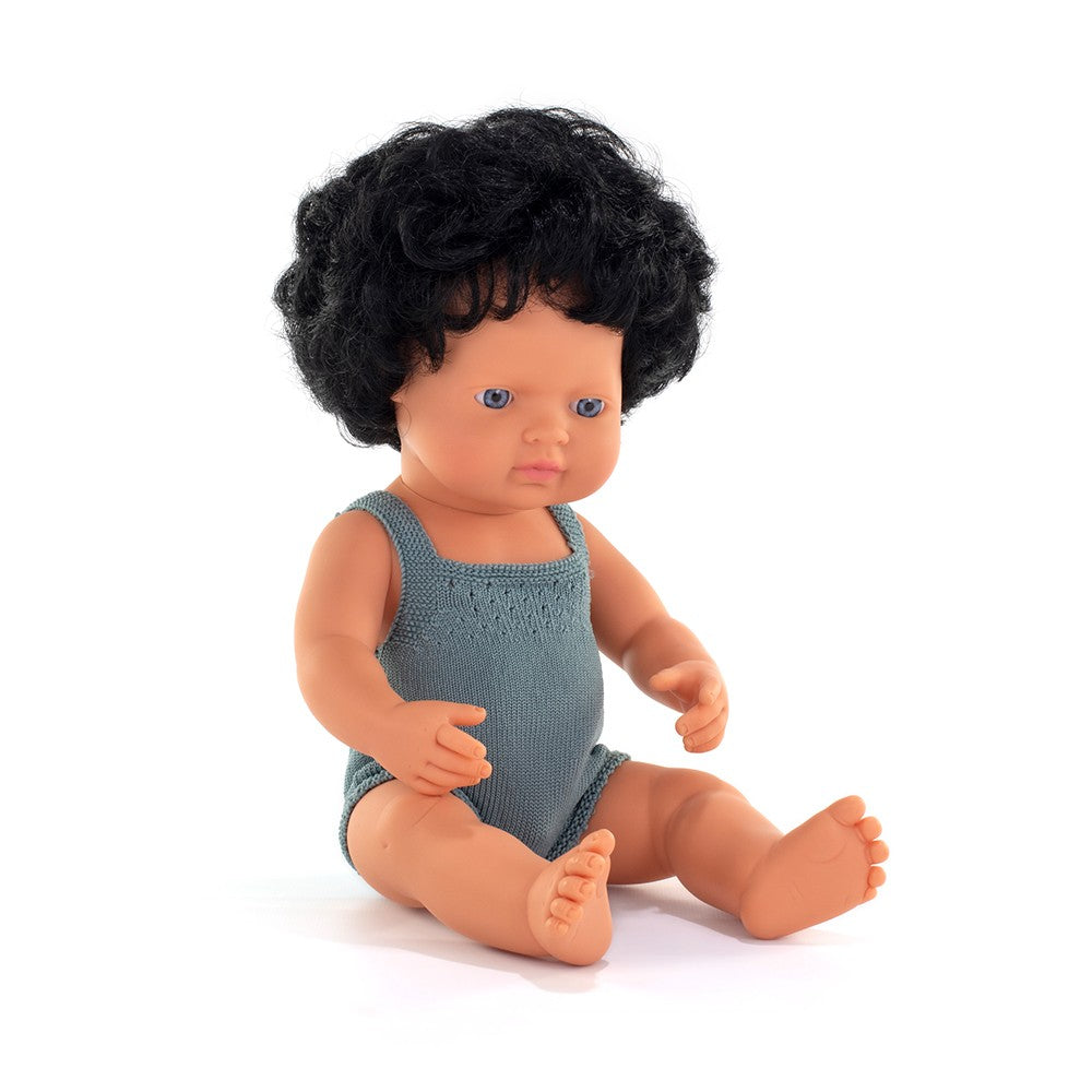 Muñeco pelo afro 38cm