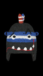 gorro monster azul