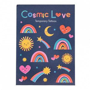 Tatuajes temporales cosmic love