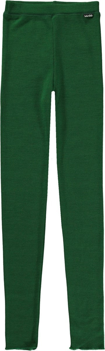 Leggins merino verdes