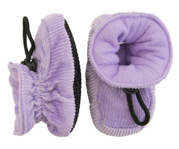 botitas slippers bebé moradas