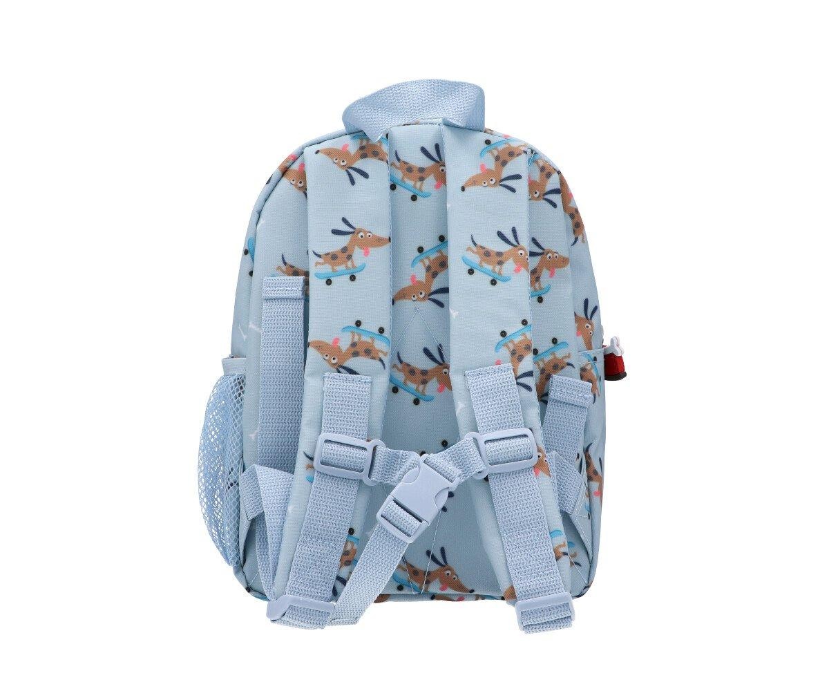 mochila infantil perro skater