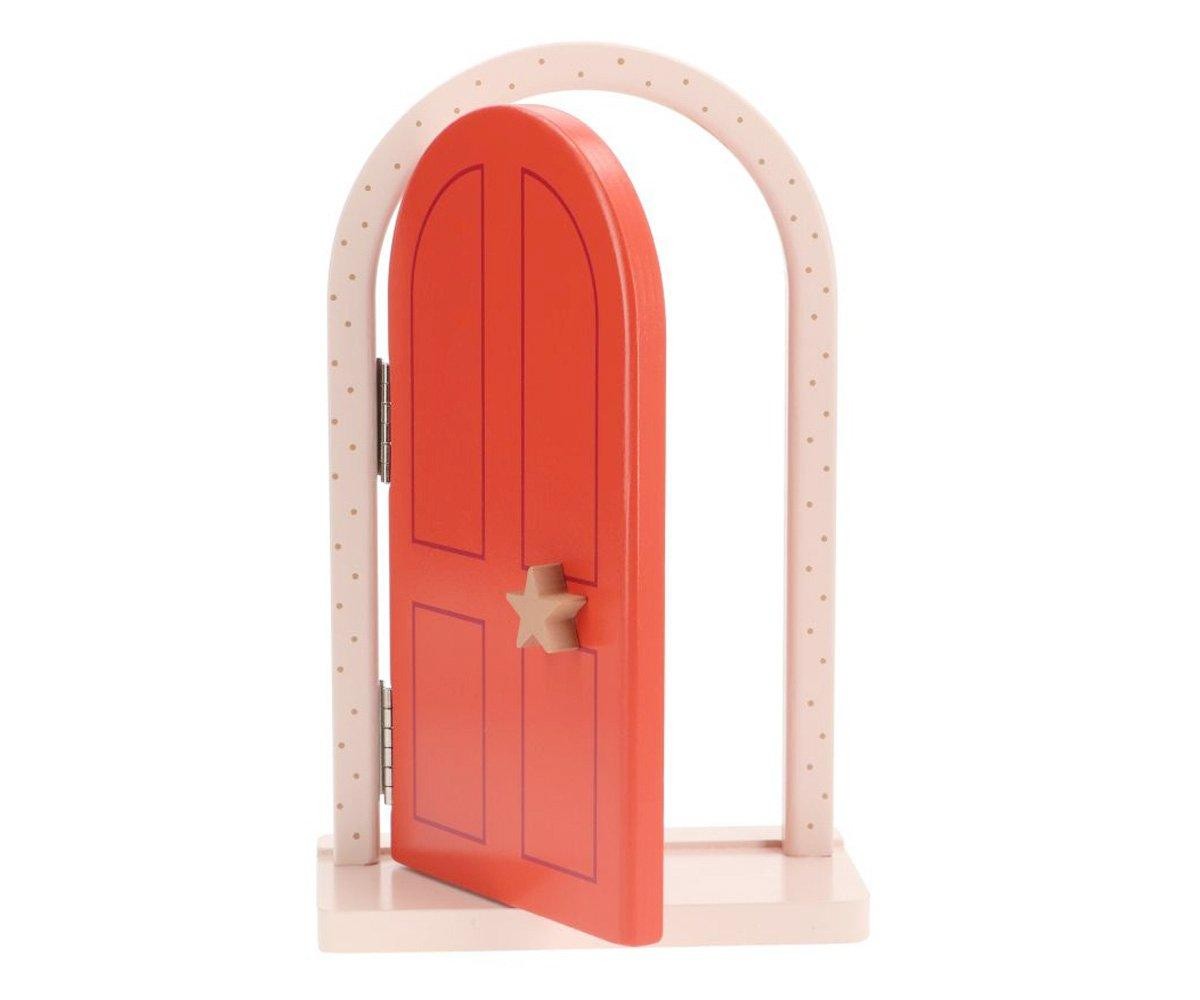 Puerta mágica de madera