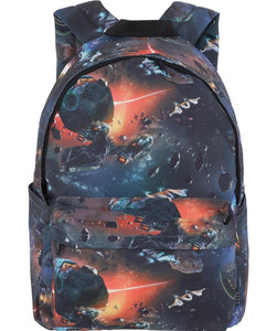 Mochila escolar grande space fantasy