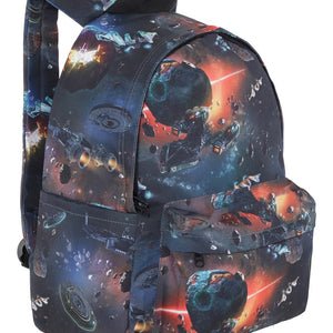 Mochila escolar grande space fantasy