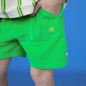 Shorts básicos verdes