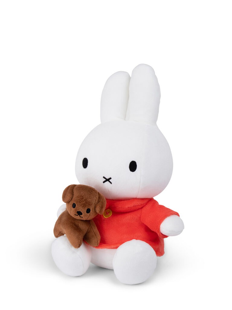 Peluche Miffy con Snuffy 33cm