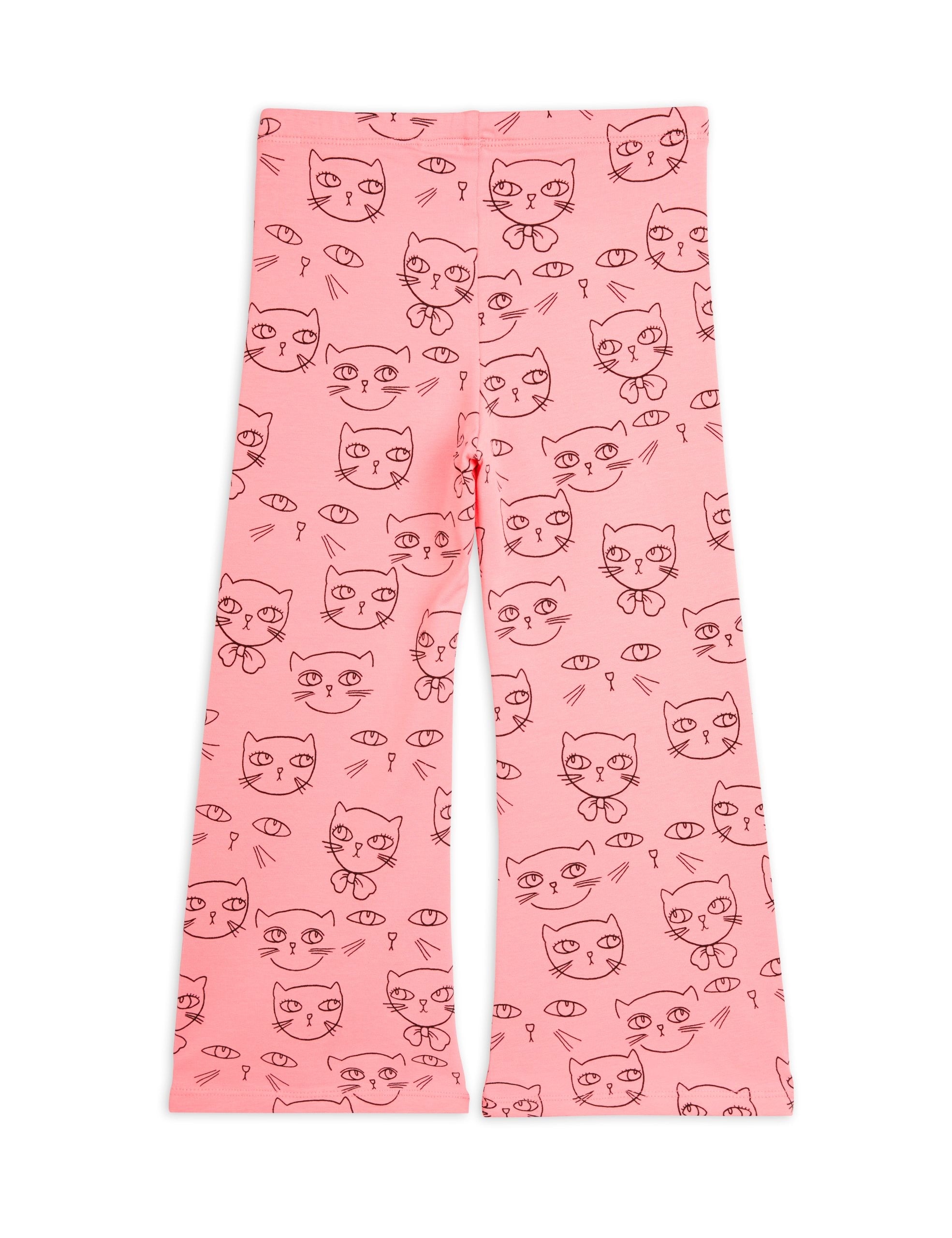 Leggings campana gatos cathletes rosa