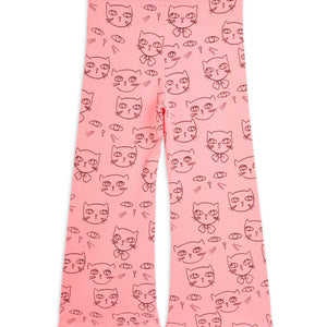 Leggings campana gatos cathletes rosa