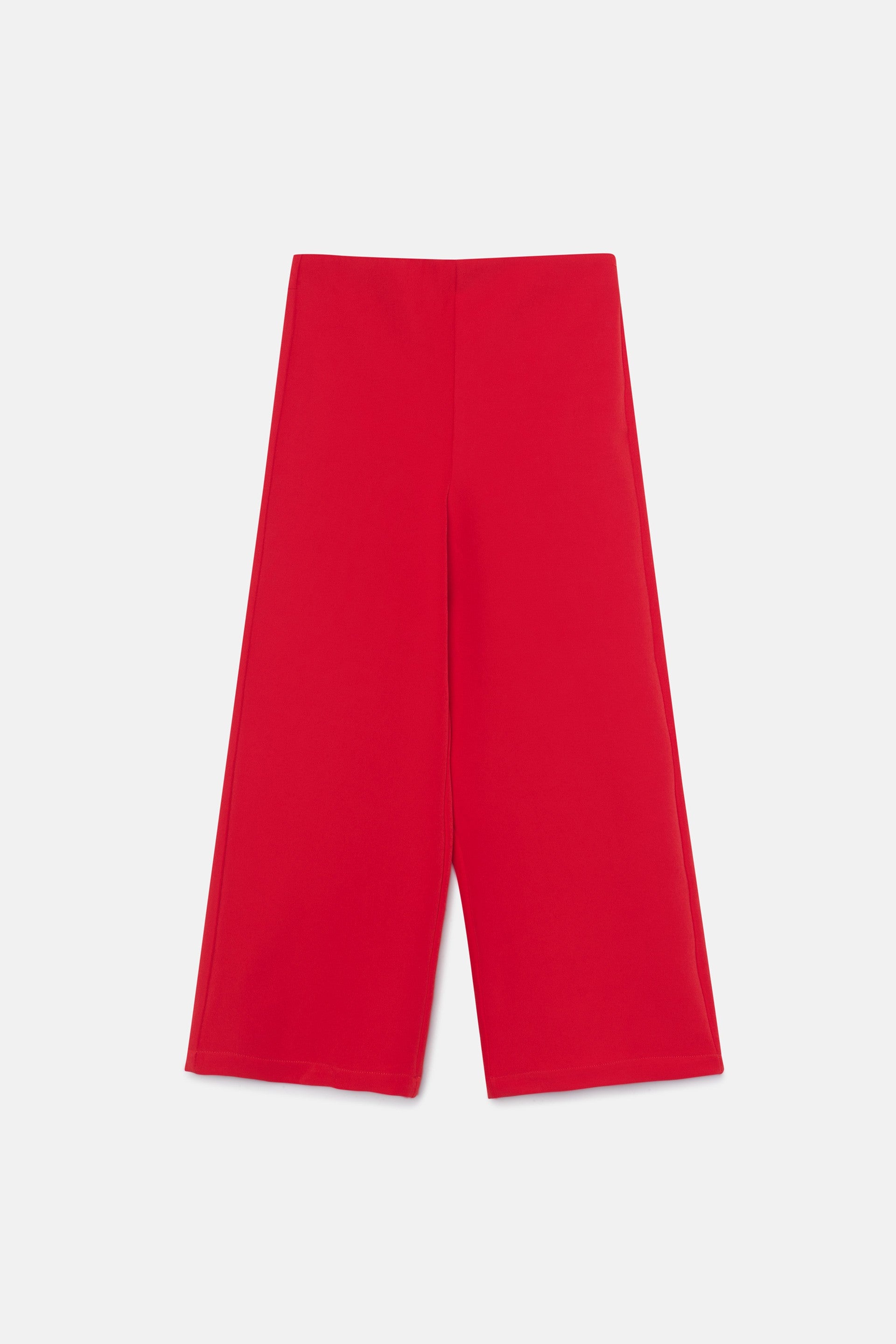 Pantalón ancho rojo