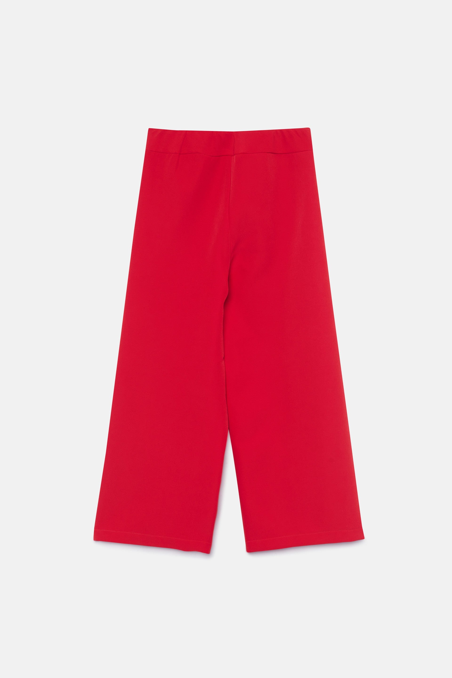 Pantalón ancho rojo