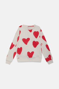 Sudadera corazones