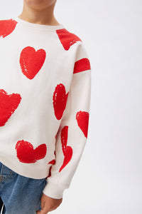 Sudadera corazones