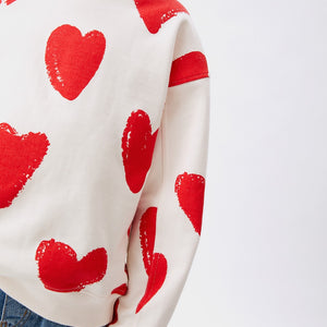 Sudadera corazones