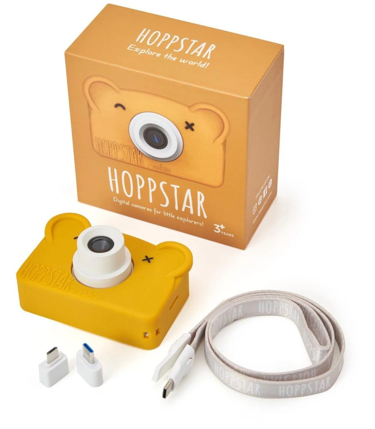 Cámara digital Rookie amarilla