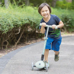 patinete eco plegable con luces