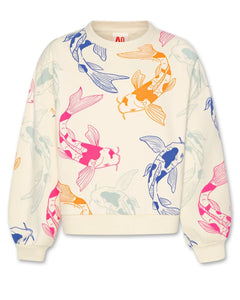 Sudadera Violeta Carpas