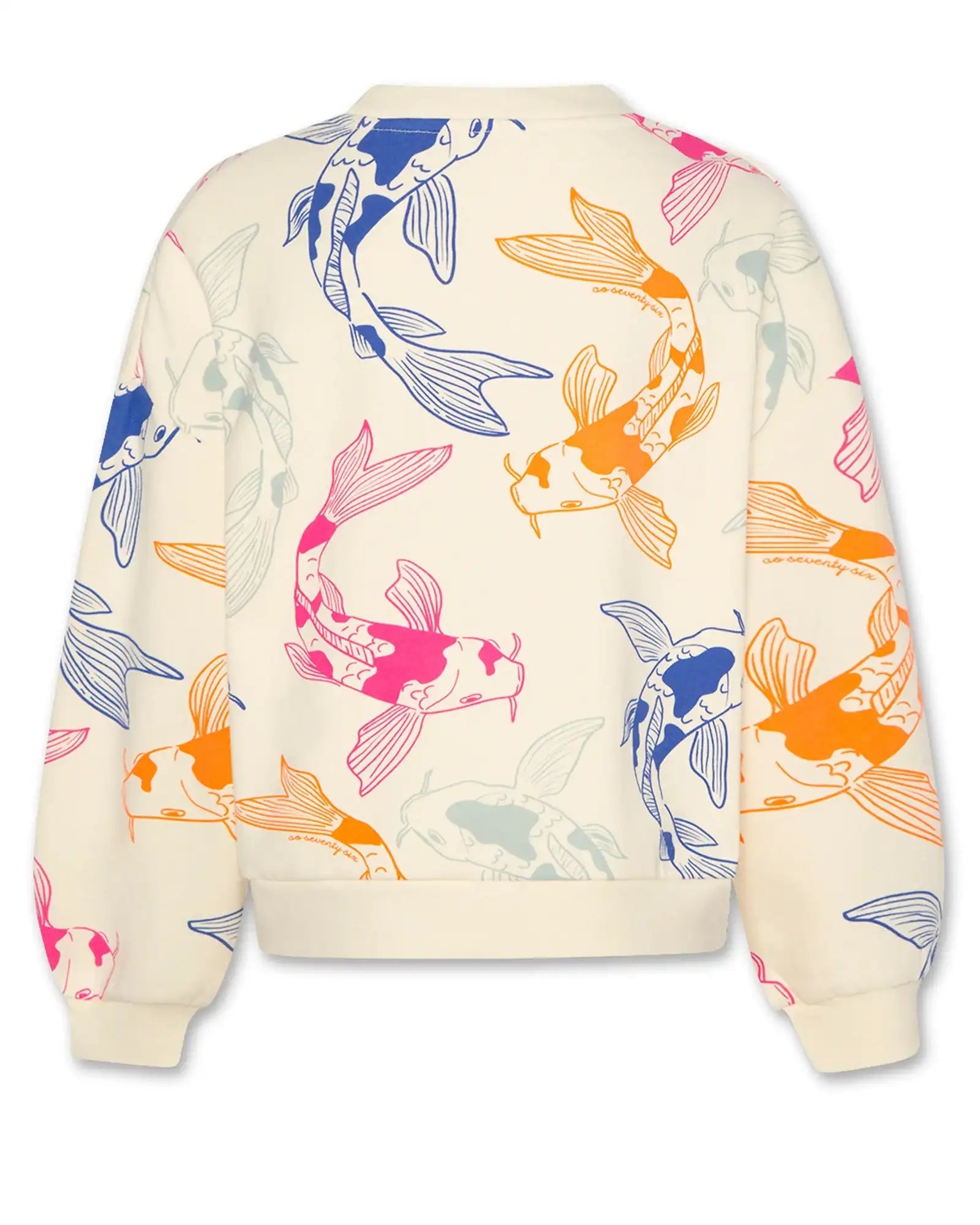 Sudadera Violeta Carpas