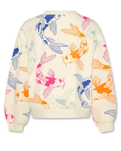 Sudadera Violeta Carpas