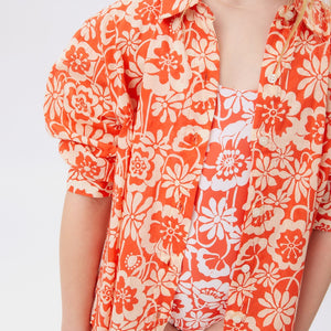 camisa ml beach flower