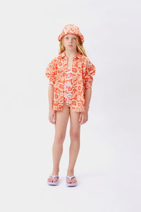 camisa ml beach flower