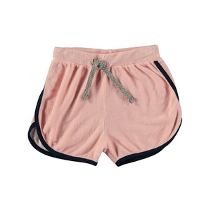 shorts toalla rosa