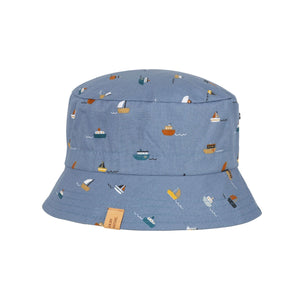 Gorro barquitos azul