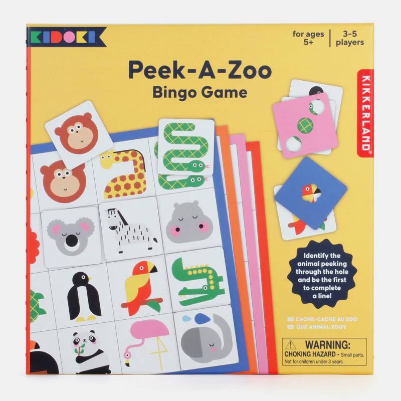 Bingo Animales Peek-a-zoo