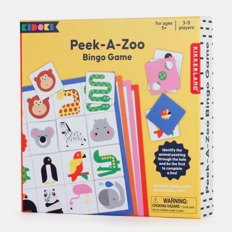 Bingo Animales Peek-a-zoo