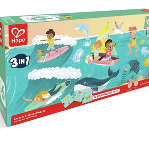 Puzzle playa + 5 años