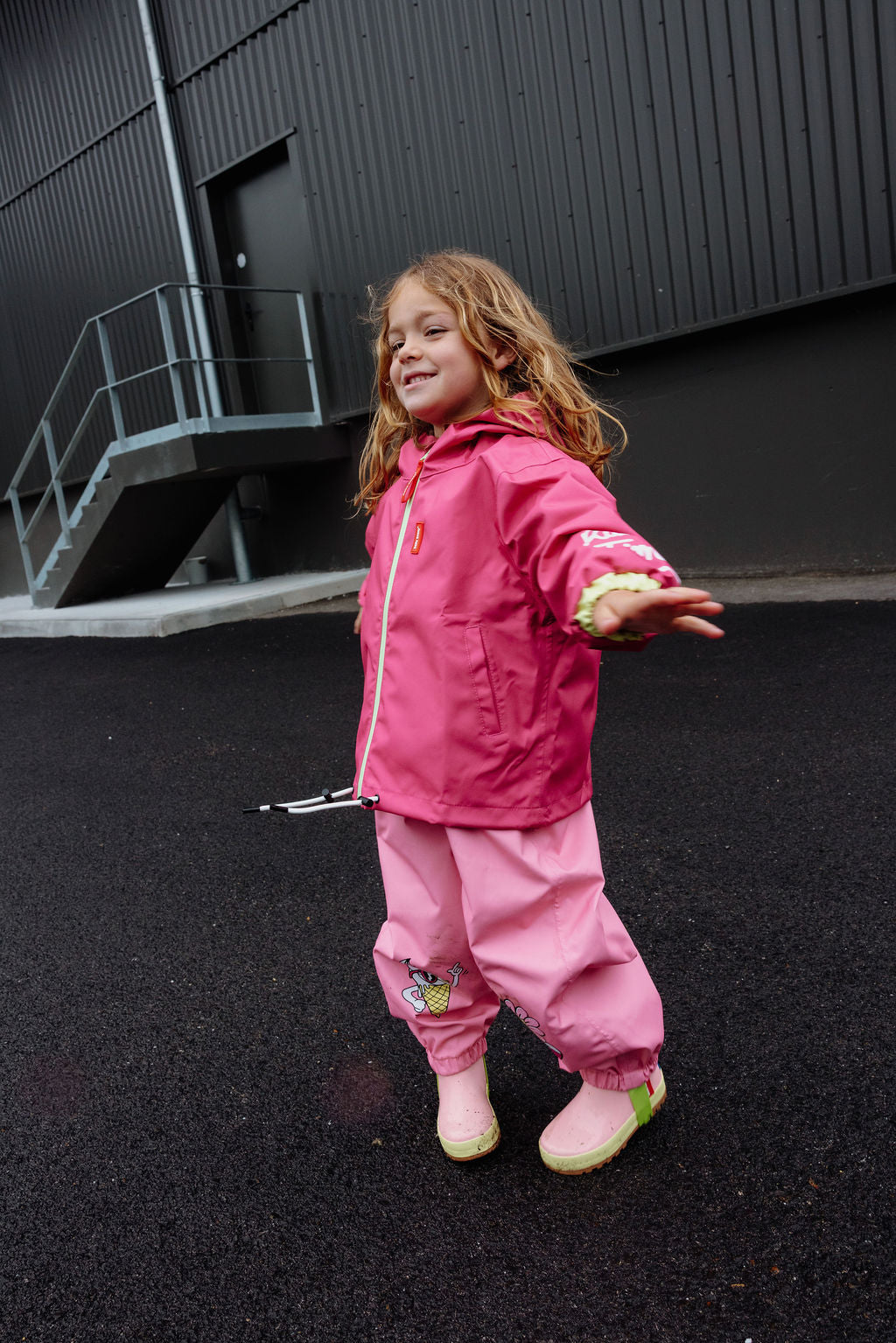 Chaqueta Impermeable Pitaya