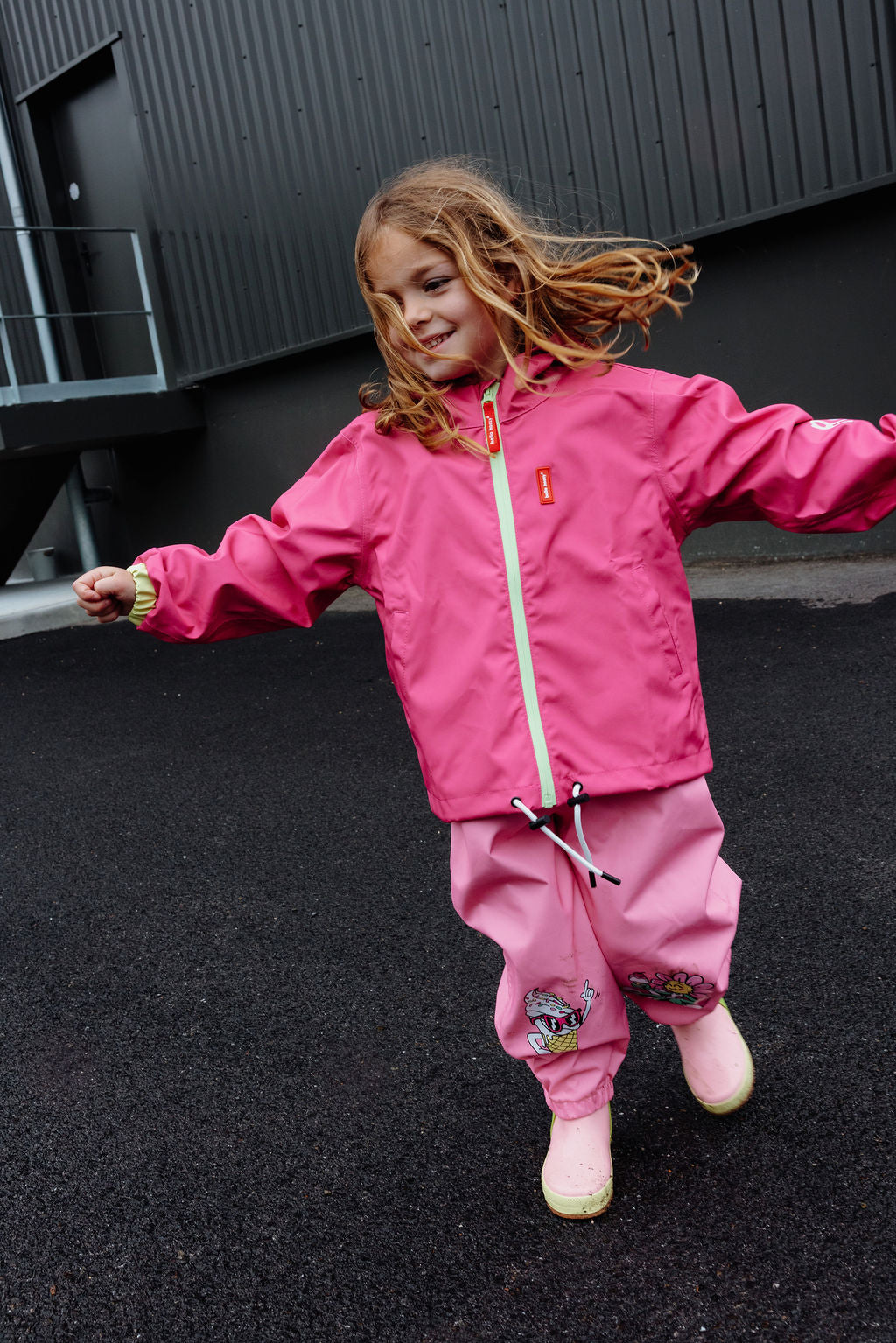 Chaqueta Impermeable Pitaya