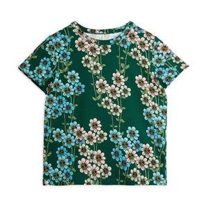 Camiseta Daisys flores verde