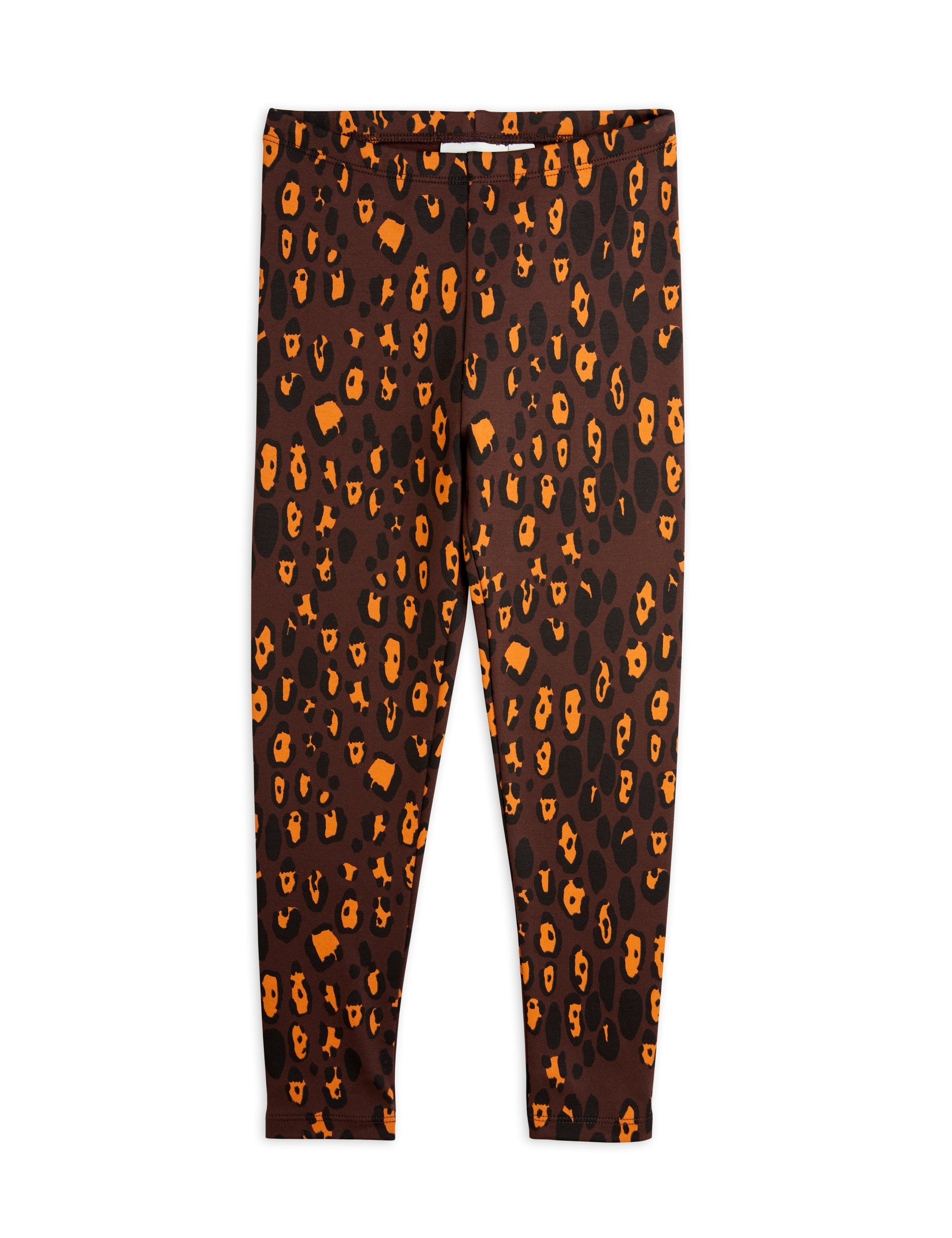 Leggings marrones de leopardo